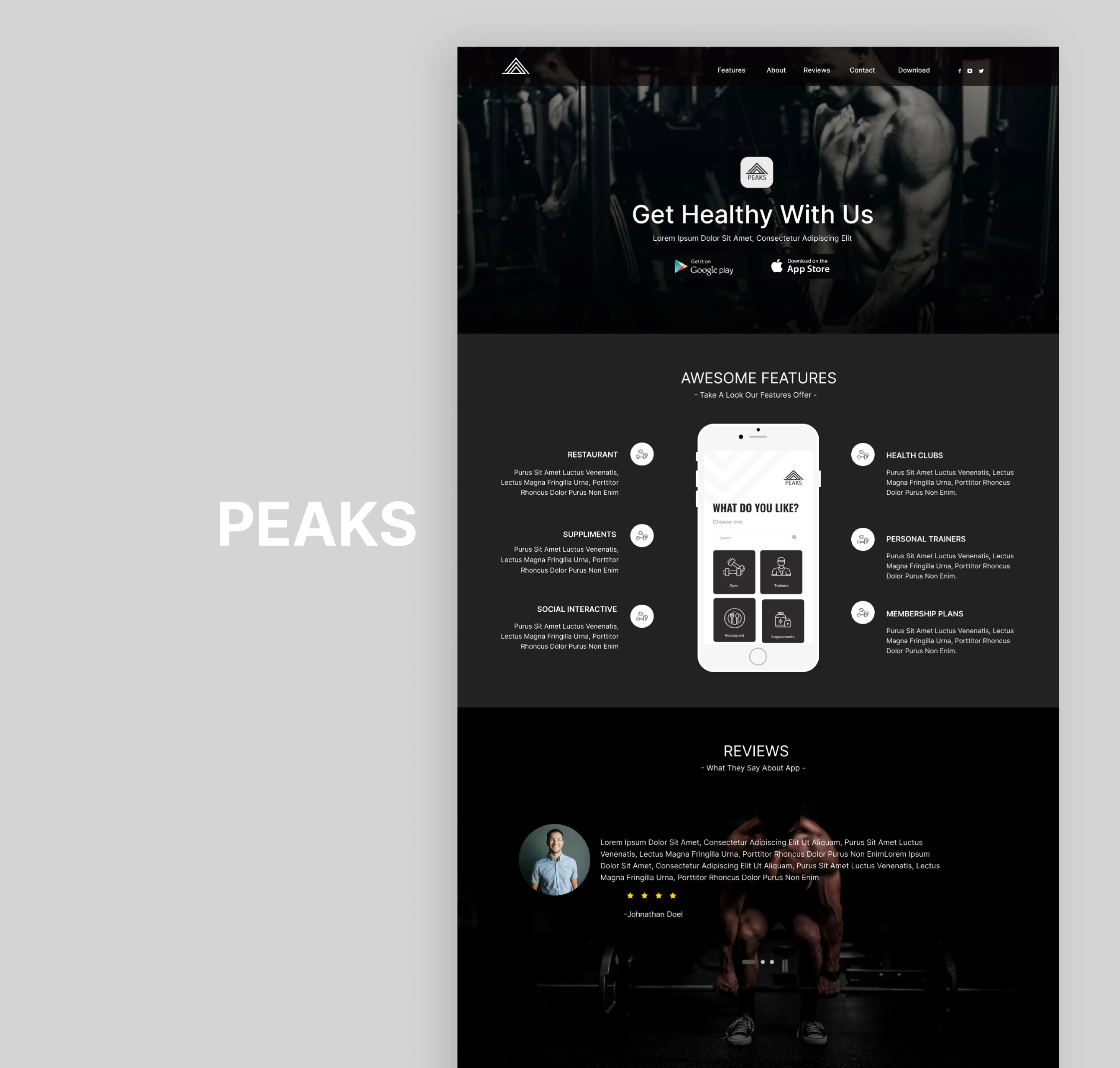 Peaks